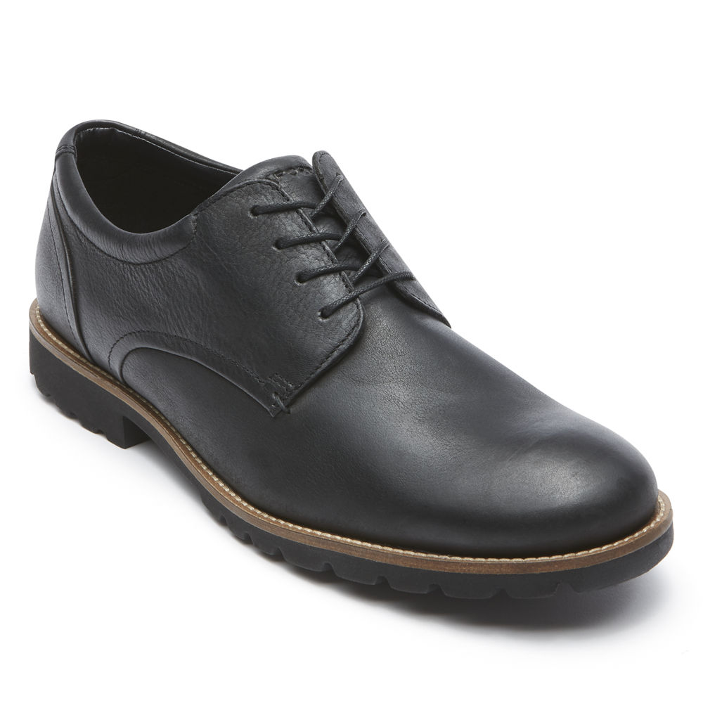 Rockport Oxfords For Mens Black - Sharp & Ready Colben - MF9137824